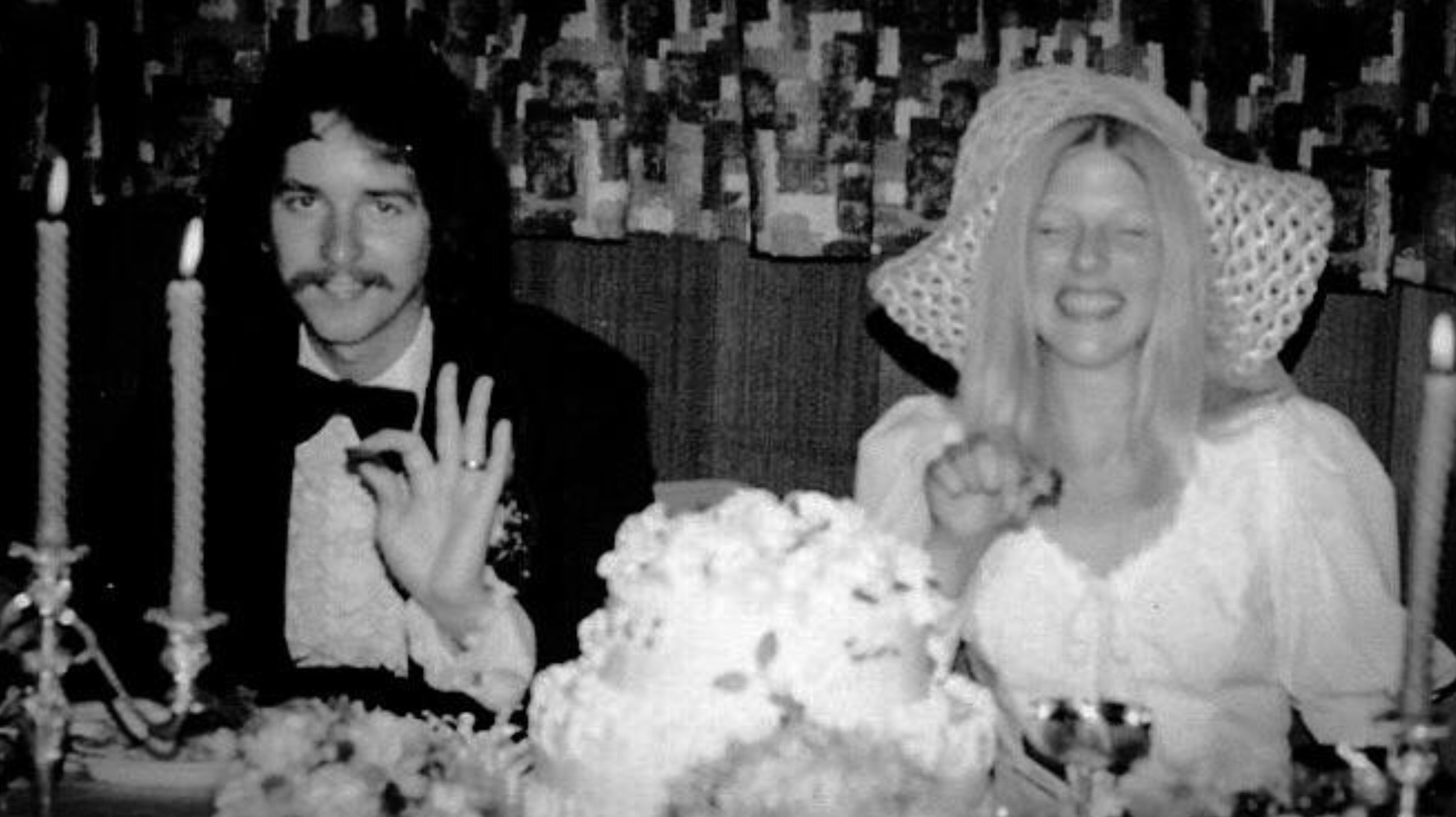 We married in 1976 and we’re still happily married 